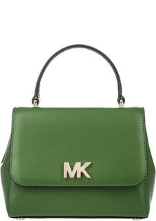 Маленькая кожаная сумка с короткой ручкой Mott Michael Michael Kors