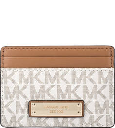 Визитница с монограммой бренда Money Pieces Michael Michael Kors