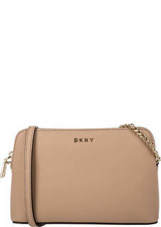 Сумка через плечо из сафьяновой кожи Dkny