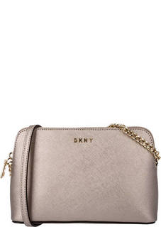 Сумка через плечо из сафьяновой кожи Dkny