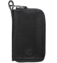 Черная ключница из натуральной кожи Piquadro