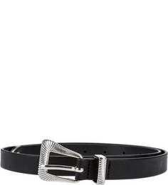 Тонкий ремень из натуральной кожи Trussardi Jeans