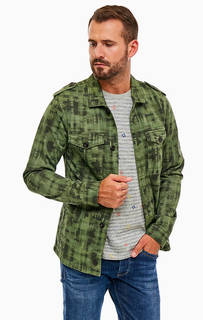 Легкая хлопковая куртка на пуговицах Pepe Jeans