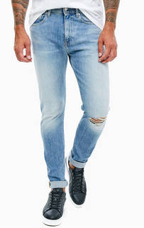 Рваные джинсы скинни Calvin Klein Jeans