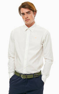 Белая рубашка из хлопка Scotch&Soda