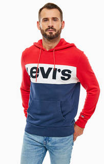 Хлопковая толстовка с нашивками Levis®