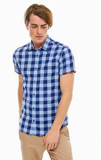 Рубашка в клетку с короткими рукавами Scotch&Soda