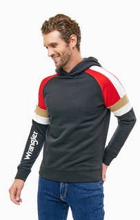 Зеленая толстовка с капюшоном Wrangler