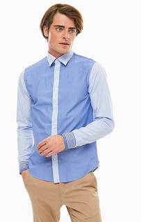 Хлопковая рубашка в полоску Scotch&Soda