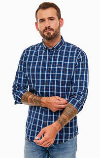 Приталенная рубашка из хлопка в клетку Pepe Jeans