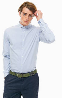 Хлопковая рубашка с длинными рукавами Scotch&Soda