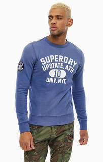 Хлопковый свитшот с нашивкой Superdry