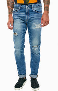 Зауженные джинсы с декоративной отделкой Calvin Klein Jeans