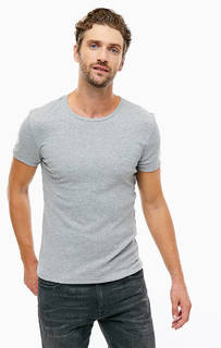 Серая футболка с круглым вырезом Mavi