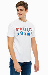 Хлопковая футболка с короткими рукавами Tommy Jeans