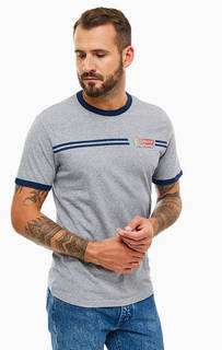Хлопковая футболка с принтом Levis®