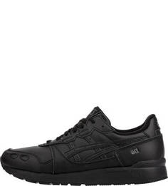 Кожаные кроссовки черного цвета Asics Tiger