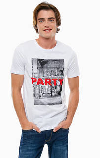 Хлопковая футболка с круглым вырезом Jack & Jones