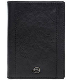 Кожаное портмоне черного цвета Piquadro