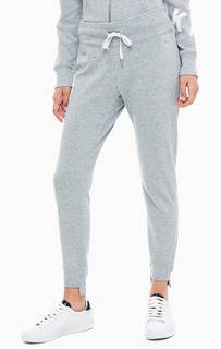 Брюки серого цвета с манжетами Dkny