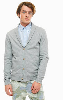 Серый кардиган из хлопка Scotch&Soda
