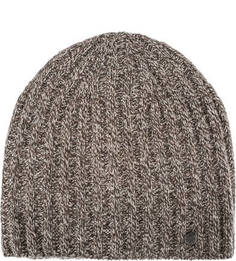 Шерстяная шапка коричневого цвета Canoe