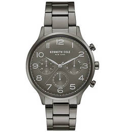 Часы-хронограф с металлическим браслетом DRESS SPORT Kenneth Cole