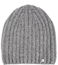 Серая вязаная шапка из шерсти Canoe
