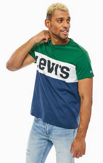 Хлопковая футболка с принтом Levis®