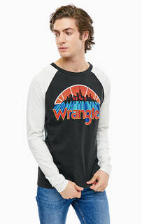 Хлопковая футболка с принтом Wrangler