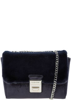 Маленькая сумка синего цвета Lancaster