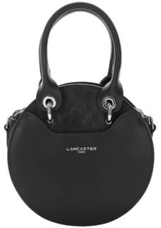 Сумка из гладкой кожи с замшевыми вставками Lancaster