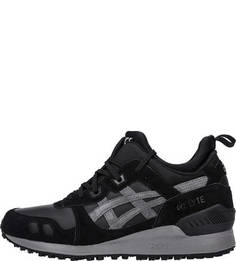 Черные кроссовки на шнуровке Asics Tiger