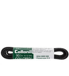 Тонкие шнурки черного цвета Collonil