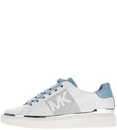 Кожаные кеды на шнуровке Michael Michael Kors