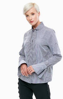 Хлопковая рубашка в полоску Armani Exchange