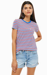 Хлопковая футболка в полоску Levis®