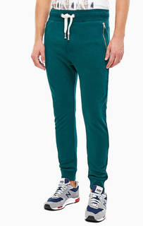 Хлопковые брюки с манжетами Tom Tailor Denim