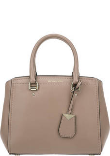 Кожаная сумка с короткими ручками Benning Michael Michael Kors