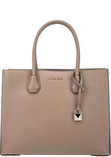 Кожаная сумка с двумя отделами Mercer Michael Michael Kors