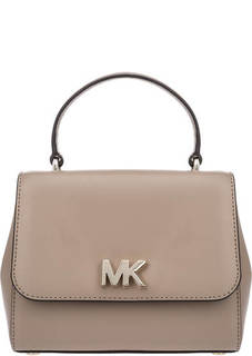 Маленькая кожаная сумка с короткой ручкой Mott Michael Michael Kors