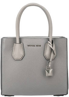 Маленькая кожаная сумка с двумя отделами Mercer Michael Michael Kors