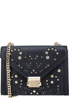 Кожаная сумка с декоративной отделкой Whitney Michael Michael Kors