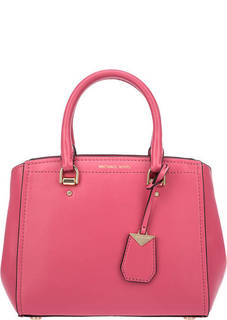 Кожаная сумка с короткими ручками Benning Michael Michael Kors