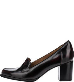 Бордовые туфли из натуральной кожи Tarah Grace Clarks