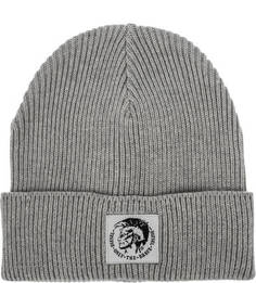 Шапка мелкой вязки из хлопка и шерсти Diesel