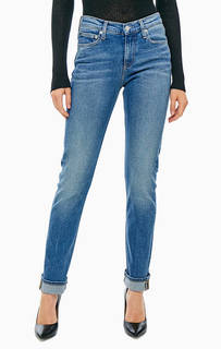 Зауженные джинсы с заломами CKJ 021 Calvin Klein Jeans