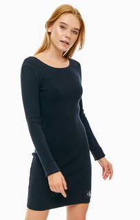 Короткое платье черного цвета Calvin Klein Jeans
