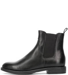 Кожаные полусапоги на плоской подошве Vagabond