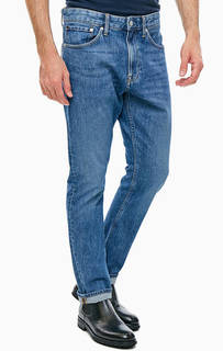 Зауженные джинсы синего цвета CKJ 056 Calvin Klein Jeans